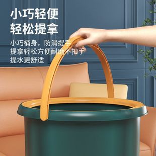 OJ8F Оптовая продажа Круглая бочка Плоская Швабра Сушка Обезвоживание Бытовая стирка без рук Ленивые люди Сухая и влажная вращающаяся Швабра двойного назначения Чистка