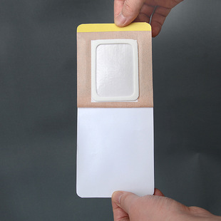Skin color oil glue 12*16 spunlace non-woven fabric square frame membrane breathable blank paste fixed empty paste acupoint empty paste