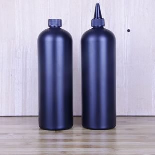 Spot 10-250-300-1000ml black dark pointed nose bottle dispensing bottle ink bottle uv dispensing bottle