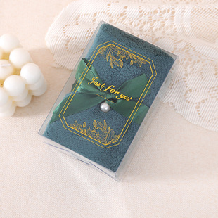 Gift towel gift box shape creative towel birthday gift wedding company activity return soft towel