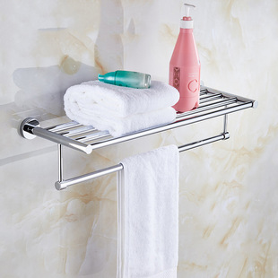 Hotel engineering bathroom stainless steel towel rack folding towel rack storage rack bathroom bathroom hardware pendant