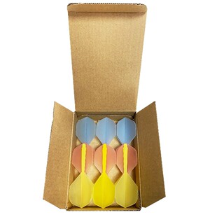 PENPEN spray dart cross-border conjoined dart leaves are not easy to break 70% transparent modified PP carton 9 LT04