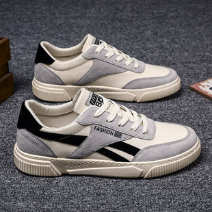 Shoes Men's 2024 Spring New Arrival sneaker Men's Fashionable All-Match Casual Sneakers Outdoor Canvas Men's Shoes