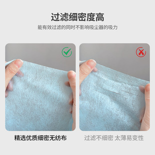 100 pieces of nail art vacuum cleaner filter screen disposable dust filter cotton can be cut without chips non-woven fabric tools