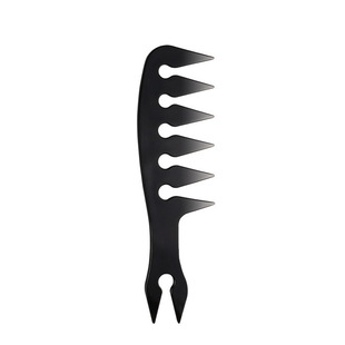 Cross-border Wholesale Men's Retro Style Comb Set Big Back Oil Head Comb Wide Tooth Hairdressing Row Bone Comb Nine Row Comb