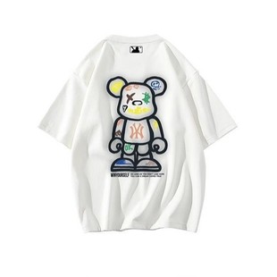 CM180-MLB8333 # хлопок | Одежда для родителей и детей | Летняя футболка с короткими рукавами [180 г хлопка специальная цена]