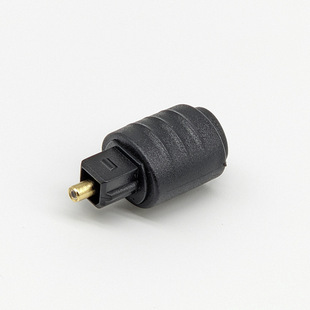 TOSLINK Аудио свет 3.5mini в квадратную головку адаптер optical волоконно-оптический штекер круглый поворотный адаптер