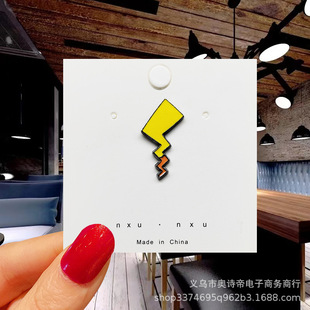 Accessories Cute Badge Bag Personality Drop Oil Pin Metal Wholesale Brooch Cartoon Brooch Clothing Accessories