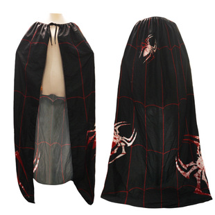 Halloween New Cloak cosplay Costume Death Wizard Cloak Digital Print Scary Atmosphere Cloak