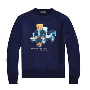 24SS спот POLO BEAR Совместное название с равским круглым вырезом медвежонок осенние мужские и женские пары свитерские чехлы