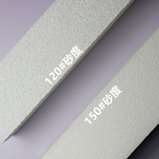 Factory direct four sides polished tofu block high foam white sponge nail file grinding block nail tools