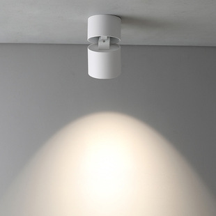 Non-opening Open-mount Spotlight Folding Downlight Anti-glare Led Household Living Room Wall Washer Adjustable Corner Entrance ceiling lamp