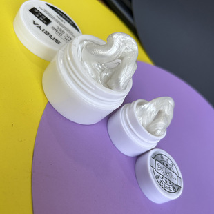 Satin carved flower glue kneading glue pearlescent satin carved flower glue new soft candy glue ice flower solid nail polish glue wholesale