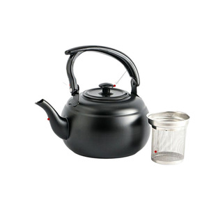 Hotel Stainless Steel Teapot Small Kettle Wine Teapot with Filter Screen Linglong Pot Restaurant Hotel Small Teapot Boiling Yi Heng