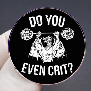 Do You Don't Criticized Brooch Game Dungeon Pins Badges Metal Alloy Badges Accessories