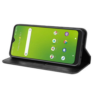 Для Cricket Dream 5G Чехол для мобильного телефона AT & T Radiant Max кожаный чехол с магнитным клапаном Чехол для карт