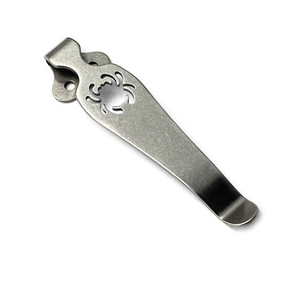 Spider C81 back clip pocket clip titanium alloy back clip Spider knife back clip C81/C10 Series back clip pocket clip