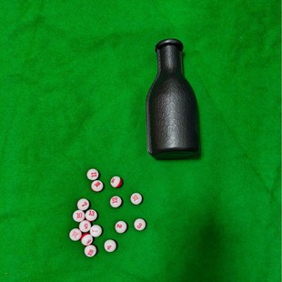 Sail flower billiards color boy color cup bottle accessories hall entertainment can be sold separately for sale can be labeled small bottle dice