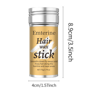 [English Version for Export Only] Solid Hair Wax Stick, Long-Lasting Styling Hair Wax Stick, Wax Stick, Broken Hair Finishing Cream