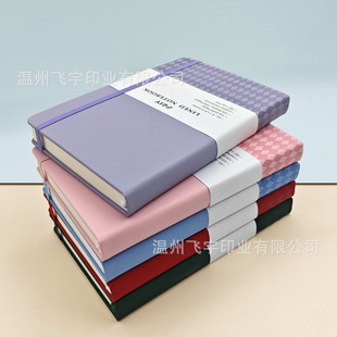 A5 strap notebook wholesale thickened simple in stock diary notepad notebook high color value horizontal line this custom