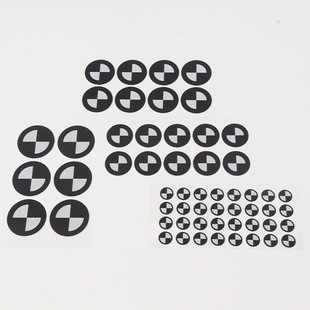Factory wholesale handheld laser 3D scanner marking point 3D dynamic reflective marking point inside 9 outside 12mm
