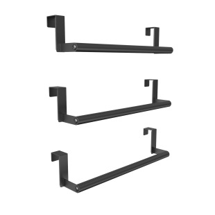 Towel Rack Punch-free Toilet Hand Towel Bath Towel Hanger Bathroom Bathroom Shelf Wall-mounted Single-pole Towel Bar