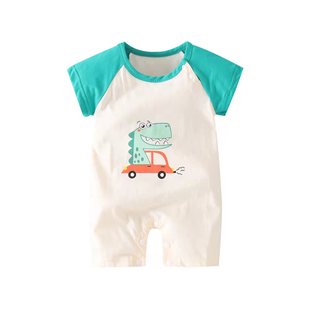 Children's Sleeveless Triangle Hassel Baby Clothes Wrap Fart Clothes 2 Infant Jumpsuit Children's Pullover Climbing Clothes Wholesale