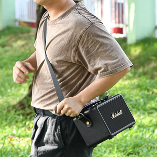 Suitable for Marshall Kilburn II/ Stockwell II portable speaker PU portable shoulder strap
