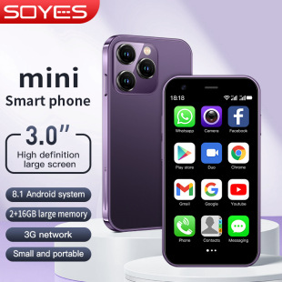 Трансграничные горячие продажи Soyes Soye XS15 Mini ультра-маленький Android-смартфон Google магазин четырехъядерный режим ожидания