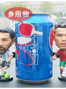 Football Ronaldo Star Car Decoration Doll Gifts for Boys Star Zhou Bian Harland Shaking Head Doll