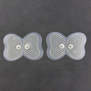 Customized Massage stickers self-adhesive adhesive transparent butterfly electrode patch non-woven plug-in medical instrument wholesale