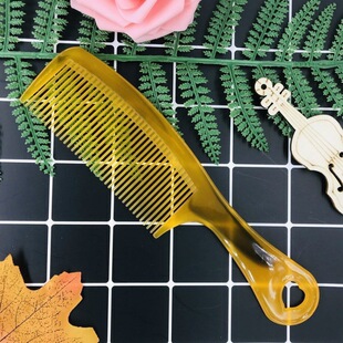 Increasing Widening and Folding Continuous Clinker Beef Tendon Comb Girl's Straight Hair Curly Hair Anti-static Tail Comb Fine Wide Teeth High-grade