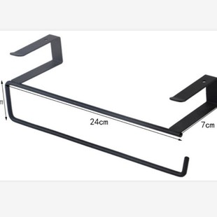 Partition Lower Hanger Wardrobe Storage Rack Kitchen Cabinet Finishing Storage Rack Office Desk Hanger Wall Hanging Tissue Holders