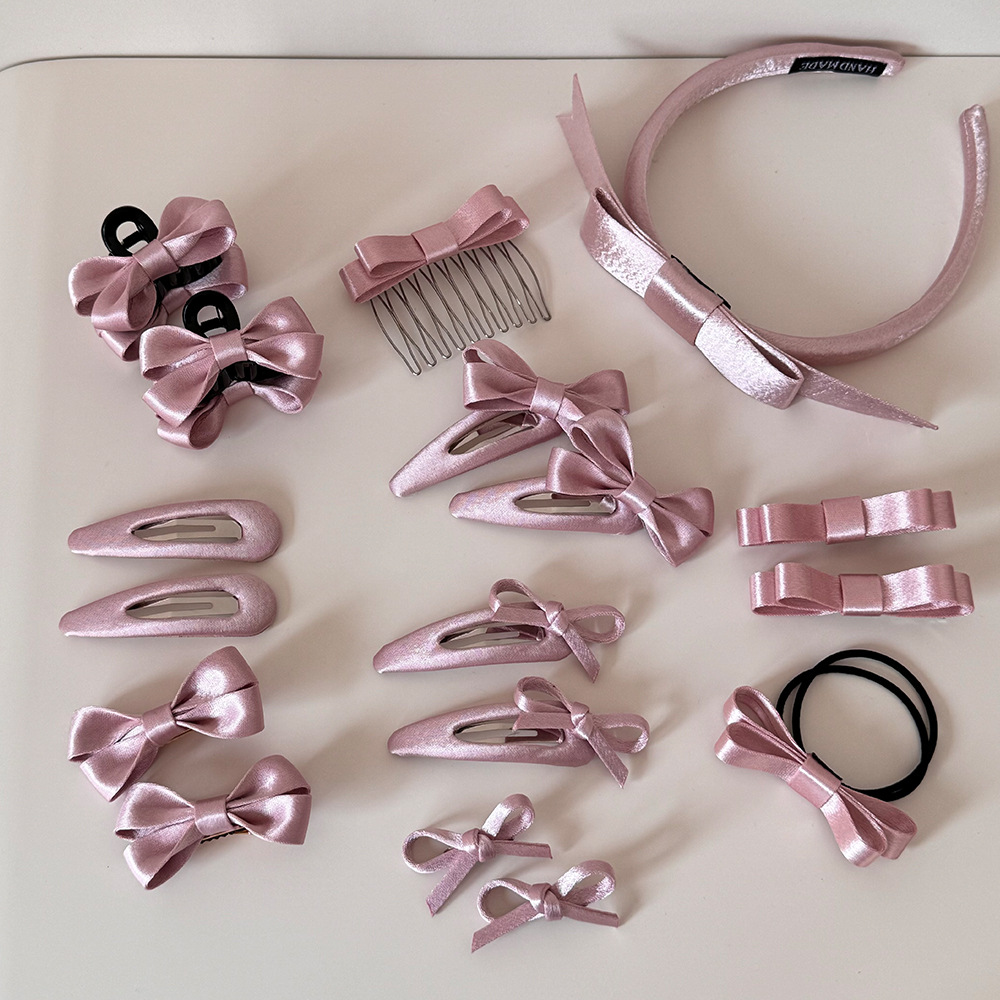 Cute Ballet-Style Double-Layered Bow Ribbon Headband, Sweet Princess Hairband, Everyday Versatile New Hair Accessory
