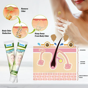 sumifun Amazon TEMU cross-border foreign trade body odor cream underarm odor sweat odor care liquid body ball