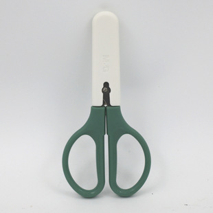 New Morandi Color Child Safety Scissors Student Labor-saving Portable Handmade Paper-cut DIY