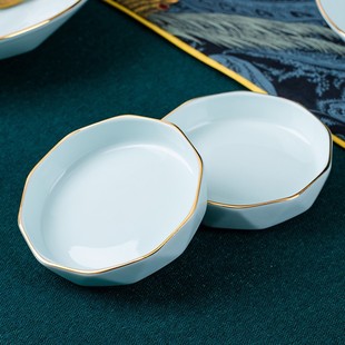 Jingdezhen Yingqing Ceramic Tableware Bowl Plate Soup Spoon Chopsticks Noodle Bowl Soup Bowl Free Match Light Luxury Dishes suit