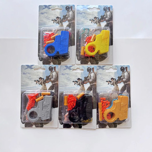 Cross-border toy gun children's toy ring gun agent golden finger blow-back shell can fire toy finger ring gun