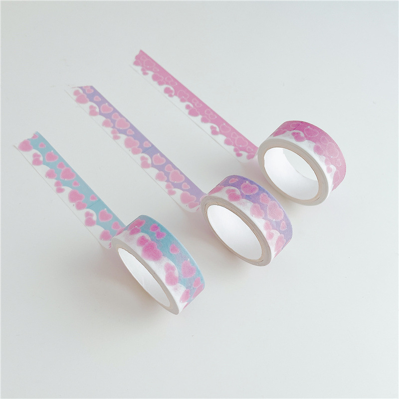 [5 m] ins Dream Love and Paper Tape Star-chasing Goka Photo Polaroid diy Hand Account Tear Tape
