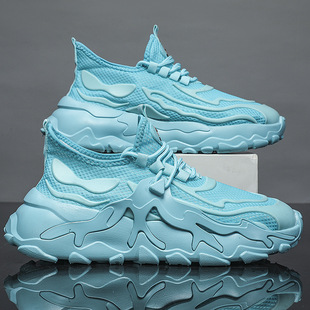 Summer New Fashion Casual Mesh Breathable Running Shoes Cross Border plus size Comfortable Couple sneaker Torre Shoes