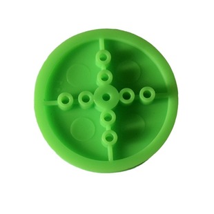 36 green pulley pulley plastic wheel toy accessories technology production parts AliExpress TT + 2mm hole