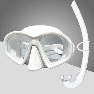 Snorkeling mask full dry diving glasses breathing tube set cross-border Amazon new adult diving glasses