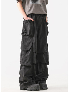American-style Vibe Retro Street Casual Pants Women's Summer New Arrival Loose Wide Style Quick-drying All-match Tide Overalls