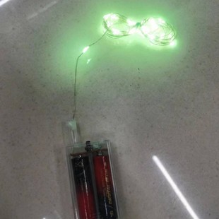 Cross-border two 2 meters 3 meters light string wholesale net red light wire box suit factory high shining light wave ball battery box