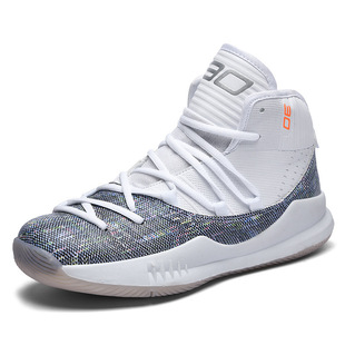 No.30 Letters Couple Basketball Shoes Primary and Secondary School Students' Practical Boots Men's Shoes Men's and Women's Running Sports Shoes