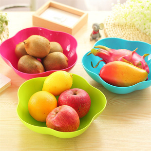 European Style Melon Fruit Basin Snack Fruit Box Creative Fruit Plate Plastic Candy Plate Living Room Household Fruit Basket Dried Fruit Plate