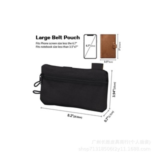 Cross-Border Oxford Cloth Men's Edc Tool Bag Outdoor Portable Large-Capacity Multi-Functional Waterproof Belt Bag