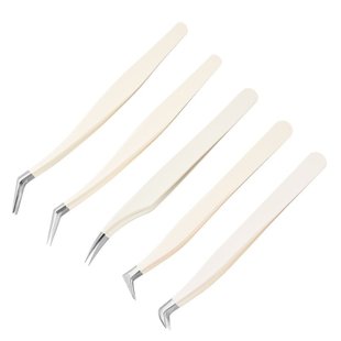 False Eyelash Forceps Eyelash Master Grafting Eyelash Curler Dolphin Gold Feather Clip High Precision Blossom Clip Tool Eyebrow Clip