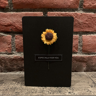 Retro Creative Simulation Flower Greeting Card Birthday Greeting Card Graduation Thanksgiving Card Holiday Greeting Card with Envelope Postcard