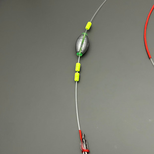 Herring large object sub-line double hook finished lead-free sub-line reinforced thick crooked mouth giant fishing field wholesale factory customization